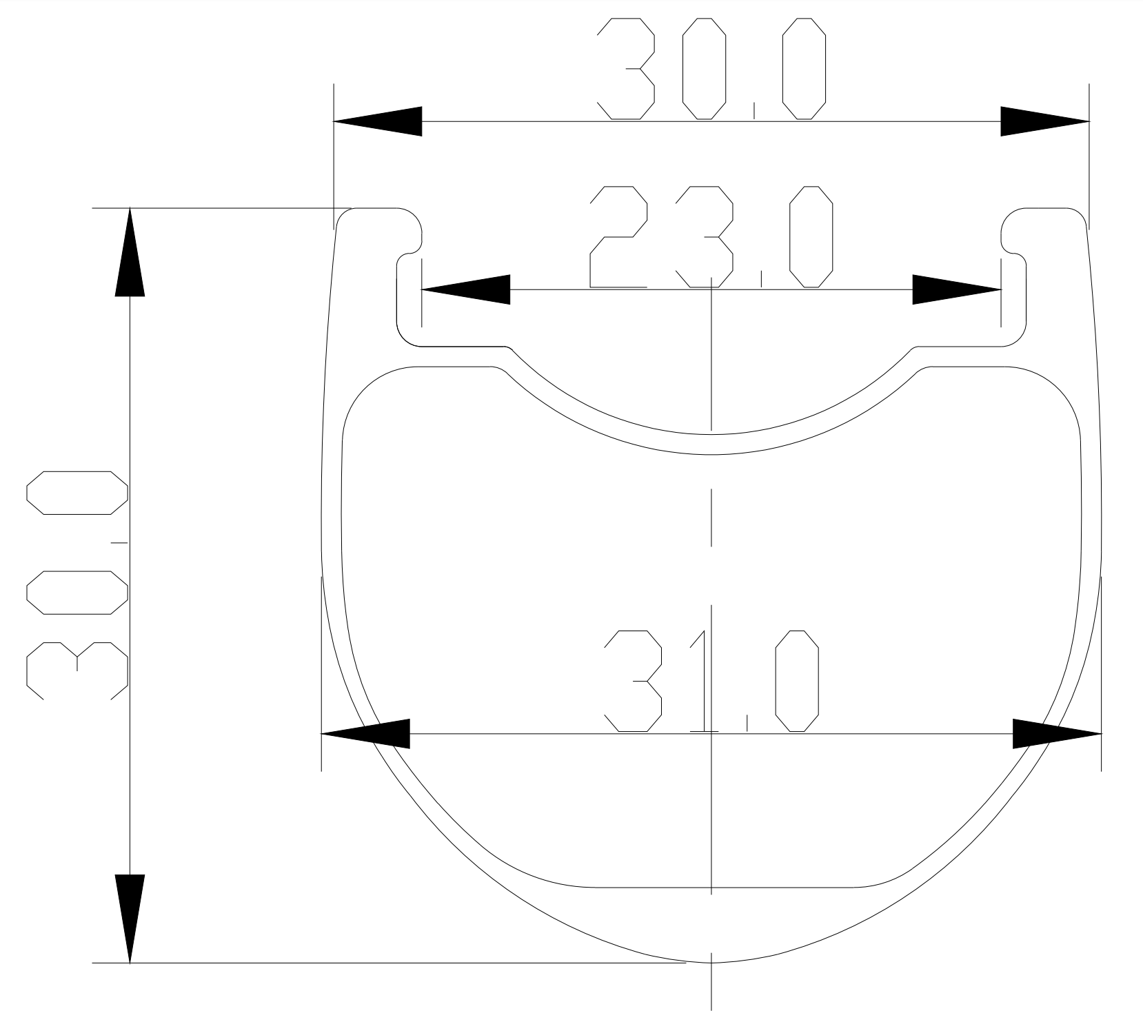 700C 30mm Wide 30mm Super Light Carbon Butterfly Pattern Tubeless Rims ...